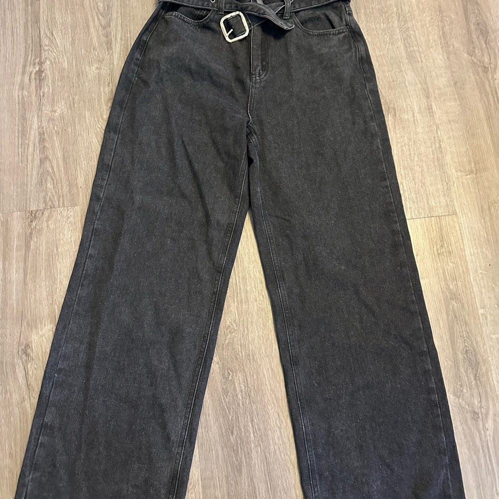 Kittenish Charcoal Denim Jeans